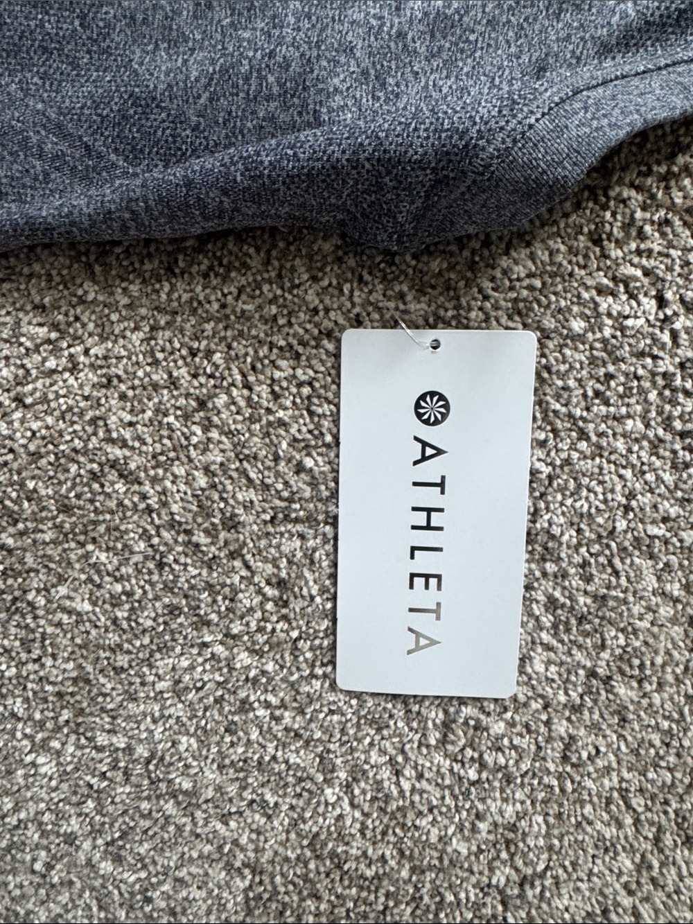 Athleta Charcoal Gray Racerback Performance Tank - Picture 4 of 5
